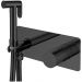 Смеситель Богеме (Boheme) гигиенический Stick Diamond Matt Black Комплект 127-BB