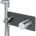 Смеситель Богеме (Boheme) гигиенический Stick Black Diamond Chrome 127-BCR