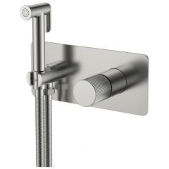 Смеситель Богеме (Boheme) гигиенический Stick Nickel Brush Linea 127-NB.3