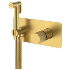 Смеситель Богеме (Boheme) гигиенический Stick Mat Gold Linea 127-MG.3