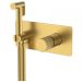 Смеситель Богеме (Boheme) гигиенический Stick Mat Gold Linea 127-MG.3
