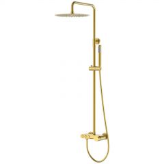 Стойка для душа Богеме (Boheme) Stick Matt Gold c ручкой Diamond 128-MG