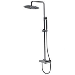 Стойка для душа Богеме (Boheme) Stick Shine Gun Metal Spirale 128-SGM.4