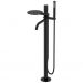 Смеситель Богеме (Boheme) Stick напольный Black Linea 129-BB.3