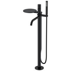 Смеситель Богеме (Boheme) Stick напольный Black Spirale 129-BB.4