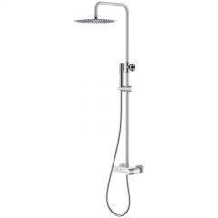 Стойка для душа Богеме (Boheme) Stick White Touch Chrome 128-WCR.2