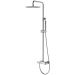 Стойка для душа Богеме (Boheme) Stick Nikel Brush c ручкой Touch 128-NB.2