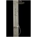 Стойка для душа Богеме (Boheme) Stick Nikel Brush c ручкой Touch 128-NB.2