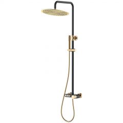 Стойка для душа Богеме (Boheme) Stick Black Touch Gold 128-BG.2
