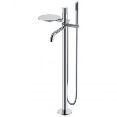 Смеситель Богеме (Boheme) Stick напольный Chrome Spirale 129-CRCR.4