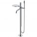 Смеситель Богеме (Boheme) Stick напольный Chrome Spirale 129-CRCR.4