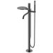 Смеситель Богеме (Boheme) Stick напольный Gun Metal Linea 129-GM.3
