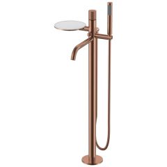 Смеситель Богеме (Boheme) Stick напольный Copper Brushed Spirale 129-CB.4