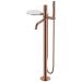 Смеситель Богеме (Boheme) Stick напольный Copper Brushed Spirale 129-CB.4