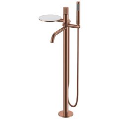 Смеситель Богеме (Boheme) Stick напольный Copper Brushed Linea 129-CB.3