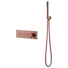 Смеситель Богеме (Boheme) Fusion с ручным душем Copper Brushed 130-SYS-CB