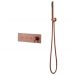 Смеситель Богеме (Boheme) Fusion с ручным душем Copper Brushed 130-SYS-CB