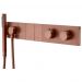 Смеситель Богеме (Boheme) Zodiac Thermo с ручным душем Brushed Bronze 133-SYS-BRB