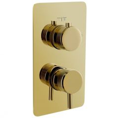 Смеситель Богеме (Boheme) встроенный однорычажный 2-х проходной Gold 135-2-G