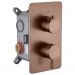 Смеситель Богеме (Boheme) встроенный однорычажный 2-х проходной Cell Brushed Bronze 135-2-BRB