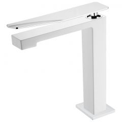 Смеситель Богеме (Boheme) для раковины Богеме (Boheme) Q White-Chrome 142-WCR.2
