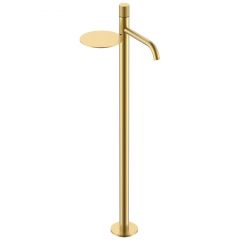 Смеситель Богеме (Boheme) Stick напольный для умыв. Matt Gold c ручкой Touch 120-MG.2