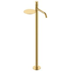 Смеситель Богеме (Boheme) Stick напольный для умыв. Matt Gold с ручкой Diamond 120-MG