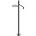Смеситель Богеме (Boheme) Stick напольный для умыв. Gun Metall с ручкой Diamond 120-GM