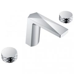 Смеситель Богеме (Boheme) врезной на 3отв. Venturo хром, ручка Diamond 150-CR-DIAMOND