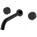 Смеситель Богеме (Boheme) из стены Stick Diamond на 3 отв. Black 152-2-B.1