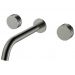 Смеситель Богеме (Boheme) из стены Stick Diamond на 3 отв. Gun Metal 152-2-GM.1