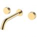 Смеситель Богеме (Boheme) из стены Stick Diamond на 3 отв. Gold 152-2-G.1