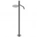 Смеситель Богеме (Boheme) Stick напольный для умыв. Gun Metall с ручкой Touch 120-GM.2