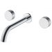 Смеситель Богеме (Boheme) из стены Stick Spirale на 3 отв. Chrome 152-2-CR.4
