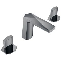 Смеситель Богеме (Boheme) врезной на 3отв. Venturo Shine Gun Metall, ручка Ice 150-SGM-ICE