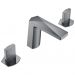 Смеситель Богеме (Boheme) врезной на 3отв. Venturo Shine Gun Metall, ручка Touch 150-SGM-TOUCH