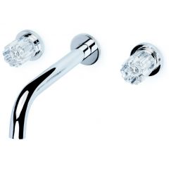Смеситель Богеме (Boheme) из стены Elegante на 3 отв. Chrome 152-2-CR-EL