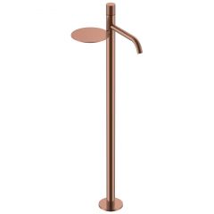 Смеситель Богеме (Boheme) Stick напольный для умыв. Copper Brushed Touch 120-CB.2