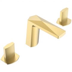 Смеситель Богеме (Boheme) врезной на 3отв. Venturo золото, ручка Touch 150-G-TOUCH