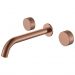 Смеситель Богеме (Boheme) из стены Stick Spirale на 3 отв. Copper Brushed 152-2-CB.4