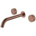 Смеситель Богеме (Boheme) из стены Stick Linea на 3 отв. Brushed Bronze 152-2-BRB.3