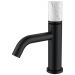 Смеситель Богеме (Boheme) Stick для умыв. низ. Black Mramor WHITE Комплект 121-B-MR-W