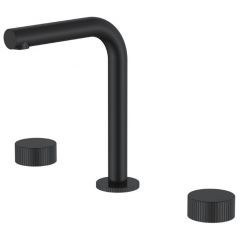 Смеситель Богеме (Boheme) на столешницу Stick Linea на 3 отв. Black 152-B.3