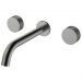 Смеситель Богеме (Boheme) из стены Stick Touch на 3 отв. Gun Metal 152-2-GM.2