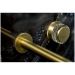Смеситель Богеме (Boheme) из стены Aura на 3 отв. Mat Gold 152-2-MG-A