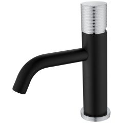 Смеситель Богеме (Boheme) Stick для умыв. низ. Black Touch CHROME Комплект 121-BCR.2