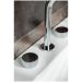 Смеситель Богеме (Boheme) на столешницу Stick Linea на 3 отв. Chrome 152-CR.3