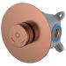 Смеситель Богеме (Boheme) автоматический встроенный Tech Copper Brushed 154-4-CB