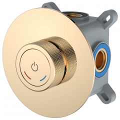 Смеситель Богеме (Boheme) автоматический встроенный Tech Gold 154-4-G