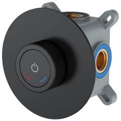 Смеситель Богеме (Boheme) автоматический встроенный Tech Black 154-4-B
